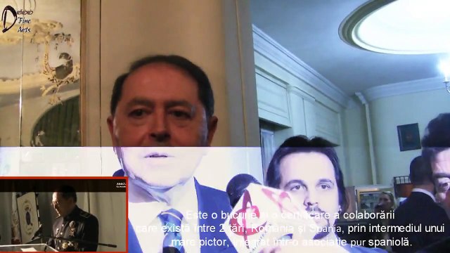 General Manuel Fuentes Cabrera, Reales Tercios - entrevista en la Gala de Premios Amicus Romaniae