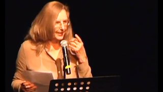 Hedwig Gorski reads at 100 Thousand Poets for Change