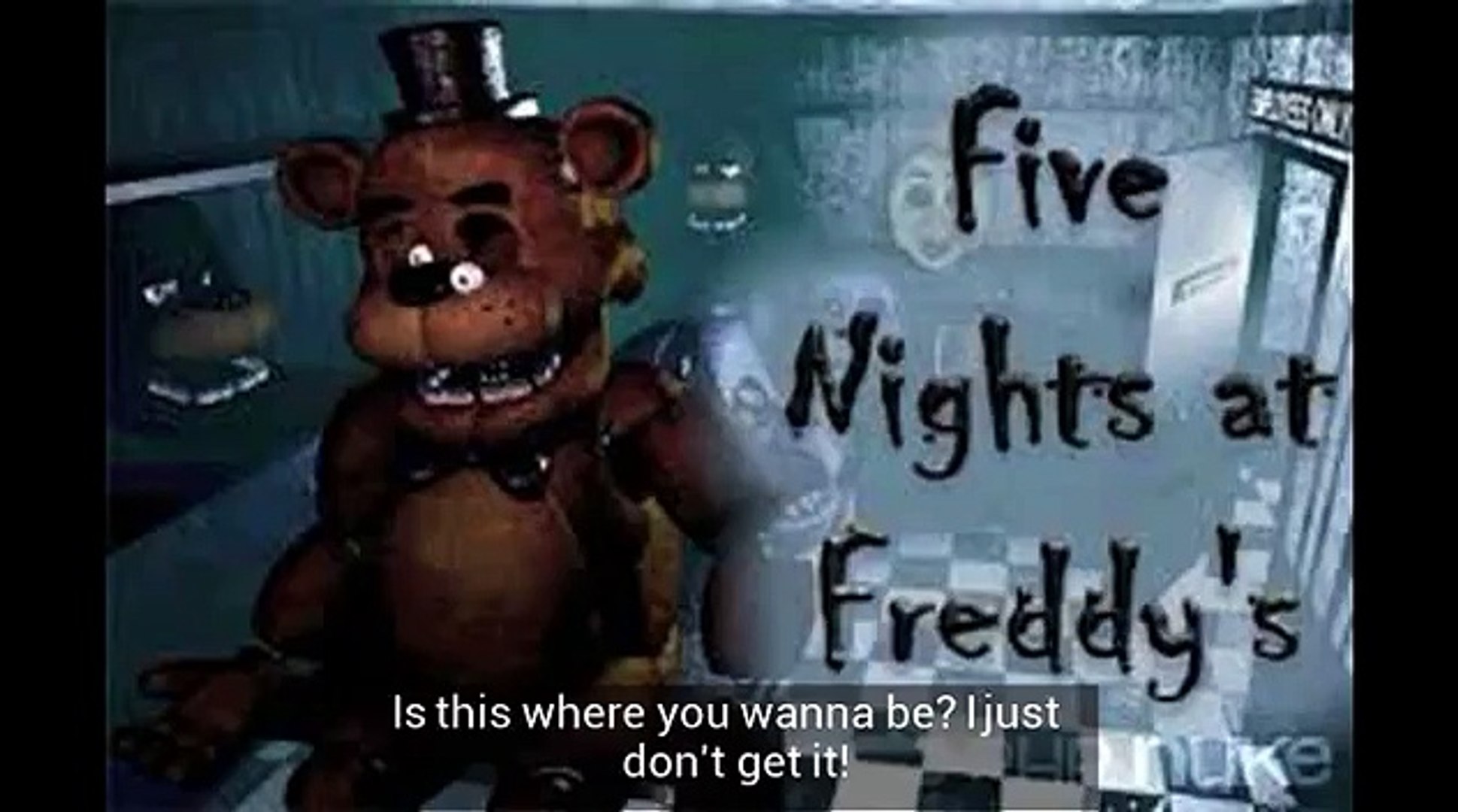 Five Nights At Freddys 1 song - FNAF, Video Game Song Lyrics