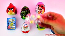 AmazingToys TMNT 2015 Barbie Shopkins Spiderman Kinder Surprise Peppa Pig Surprise Eggs