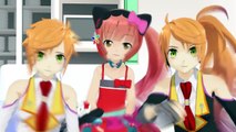 look at these adorb dorks (MMD Everybody 60fps)