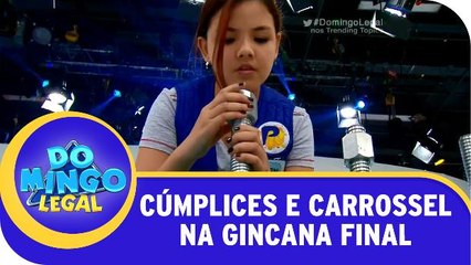 Cúmplices e Carrossel na Gincana Final - 04.09.15