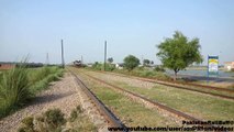 Pakistan Railways AGE 30 with Business Express near Halloki