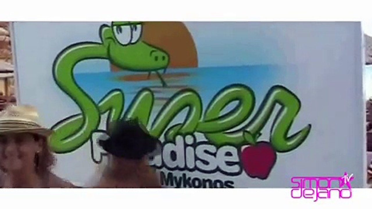 SIMON DE JANO  SUPER PARADISE MYKONOS 2011