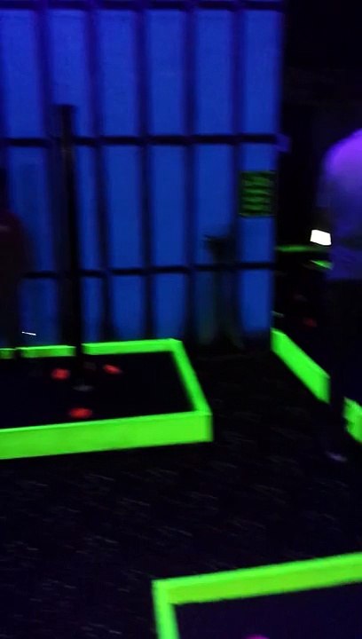 My Son's Goofy Golf Dance