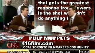 Pulp Muppets on CNN