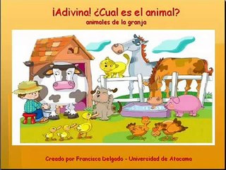 ADIVINA EL SONIDO DE LOS ANIMALES   ESCUELA PRIMARIA BOLIVARIANA MARIO ABREU