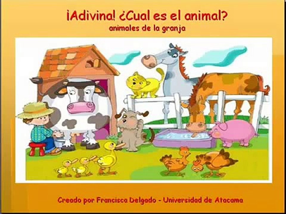 ADIVINA EL SONIDO DE LOS ANIMALES   ESCUELA PRIMARIA BOLIVARIANA MARIO ABREU