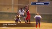 Sacrifice Bunt for a Base @ CA World Series Softball Championship Game. Emily Burrow Class of 2017