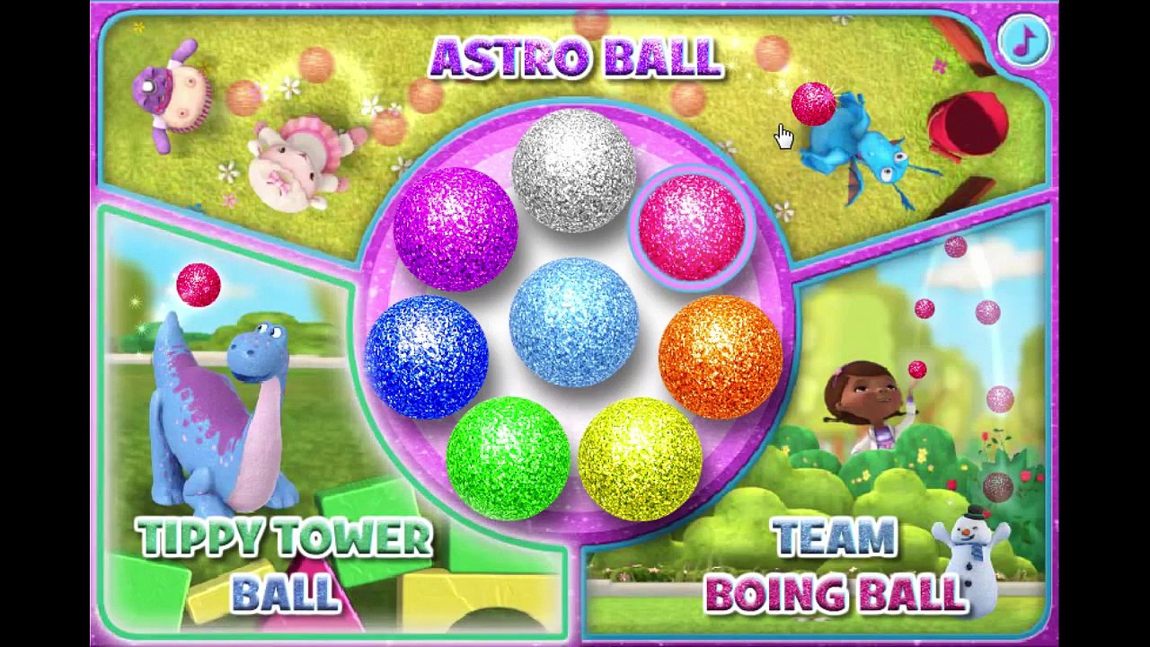 Doc McStuffins Full Game Episode of Sparkly Ball Sports - Complete Walkthrough - Cartoon f