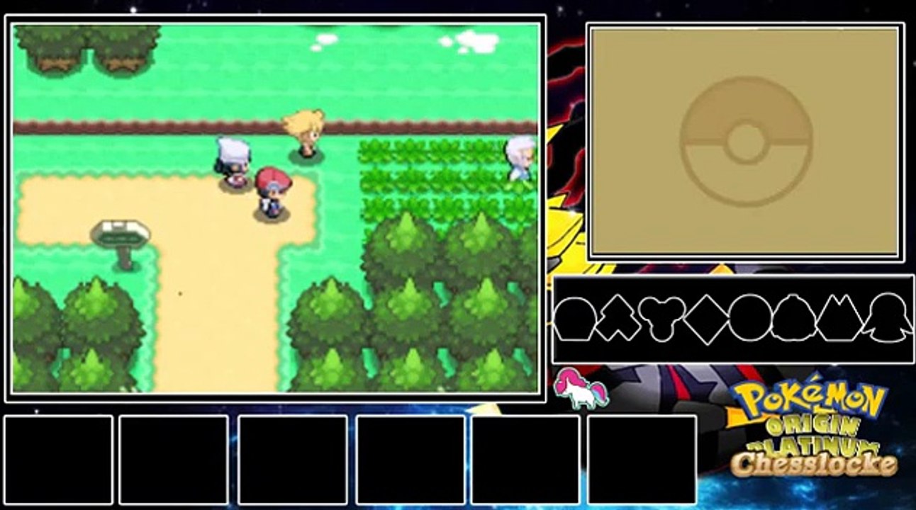 Pokemon Origin Platinum Chesslocke Episode 2- Starters
