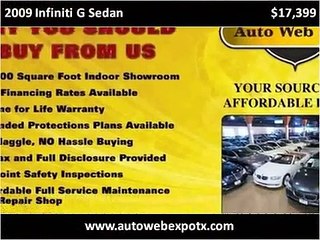 2009-Infiniti-G-Sedan-Used-Cars-Farmers-Branc