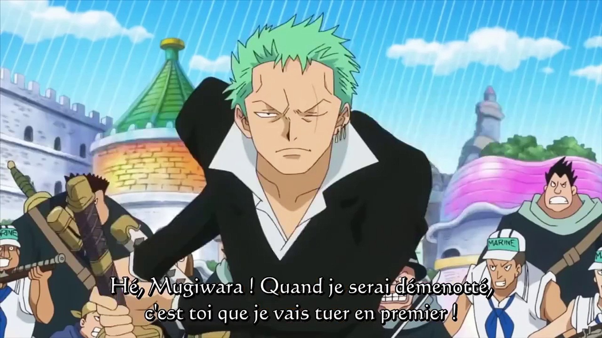 One Piece Episode 6 Luffy Zoro Face A Fujitora Vostfr Hd Video Dailymotion