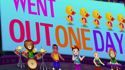 CHU CHU TV E8 Five Little Ducks   Number Nursery Songs For Children   FULL HD 1080