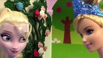 Disney Frozen Queen Elsa Girl Talk Princess Cinderella Part 21 Barbie Dolls Series Video