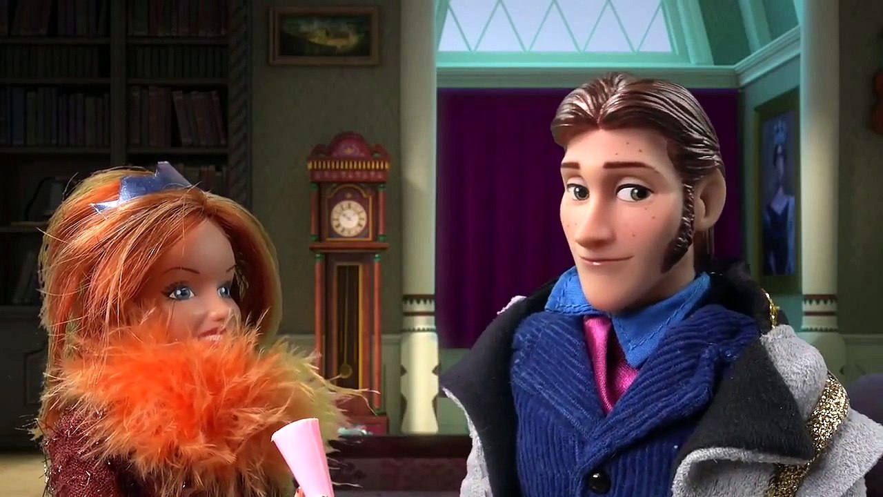 Disney Frozen Queen Elsa Necklace Prince Hans Southern Isles Part 27 Barbie Dolls Series Video