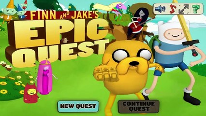 Cartoonnetwork com Games  Adventure Time   Finn and Jake's Epic Quest Part 1 | cartoon network games