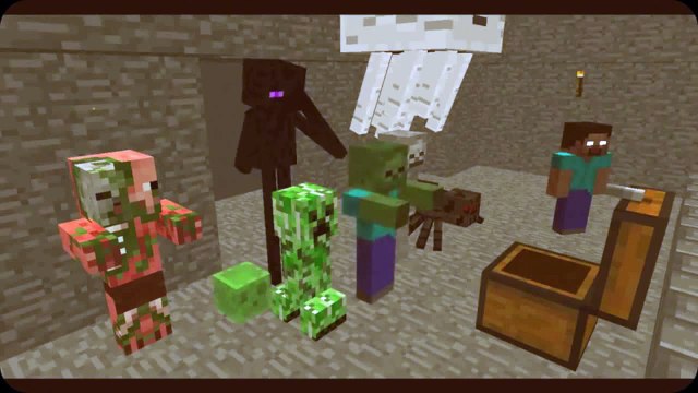 Minecraft school monster | Monster School Acrobatics Minecraft Animation MINECRAFT SONG ITA