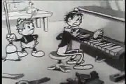 TomJerry Piano Tooners -Old cartoon from public domain
