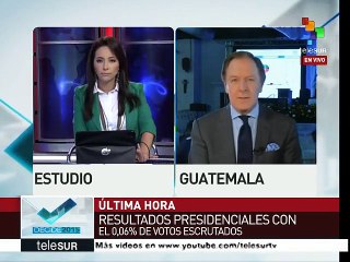 Primeras cifras de TSE dicen que Jimmy Morales va ganando en Guatemala