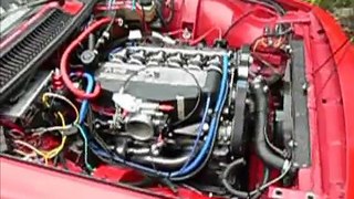 '85 Alfa Romeo GTV6 with 24v engine - first run