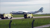 Antonov 225 Mriya Departure from East Midlands