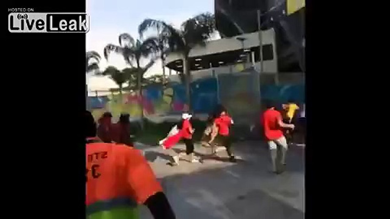 Chilean Fans Without Tickets Swarm The World Cup