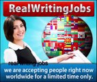 real writing jobs - get paid to write articles online