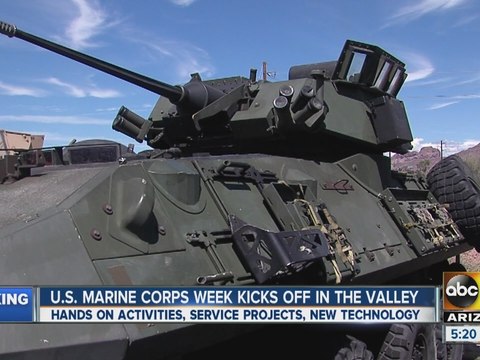 U.S. Marine Corps week-long festivities kick off in the Valley