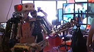 Anybots - Monty, a human size, fully articulated robot