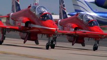 Royal Air Force Red Arrows at RAF Fairford - June 2014