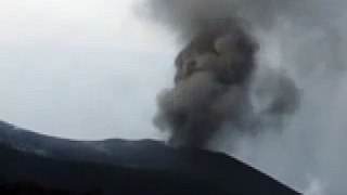 Mt. Etna Volcano, Eruption 2008, scene 5