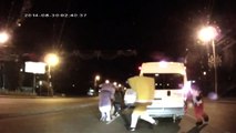 Spongebob, Mickey Mouse and Other Characters Beat Up Russian Driver