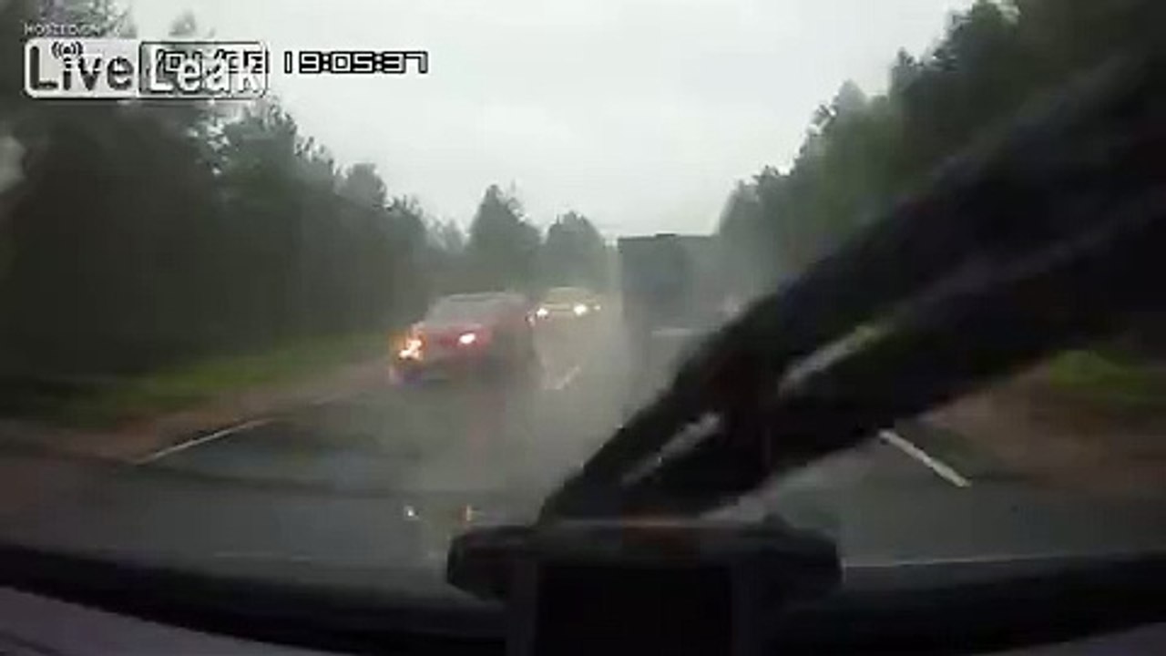 Badly judged overtaking....