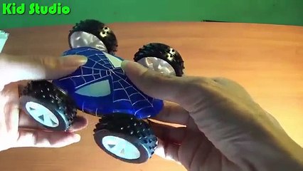 Xe ô tô người nhện siêu đẳng   Super Spider Car toy by Kid Studio