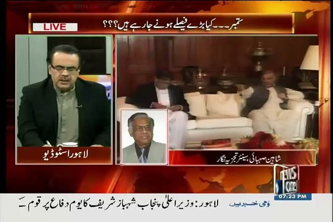 LNG Scandel Mein Shahid Kakan Abbasi Ka Naam Araha Hai, Shaheen Sehbai