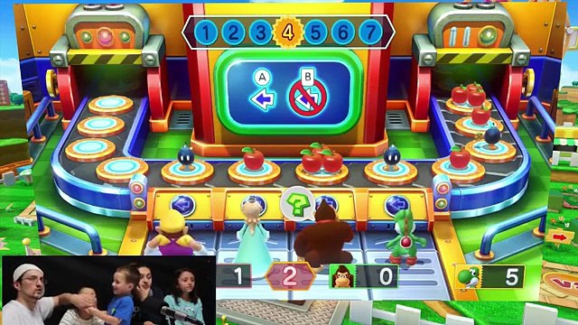 Lets Play MARIO PARTY 10! Dry Bowser Boss Battle in Chaos Castle (FGTEEV FAMILY GAMEPLAY Part 2)