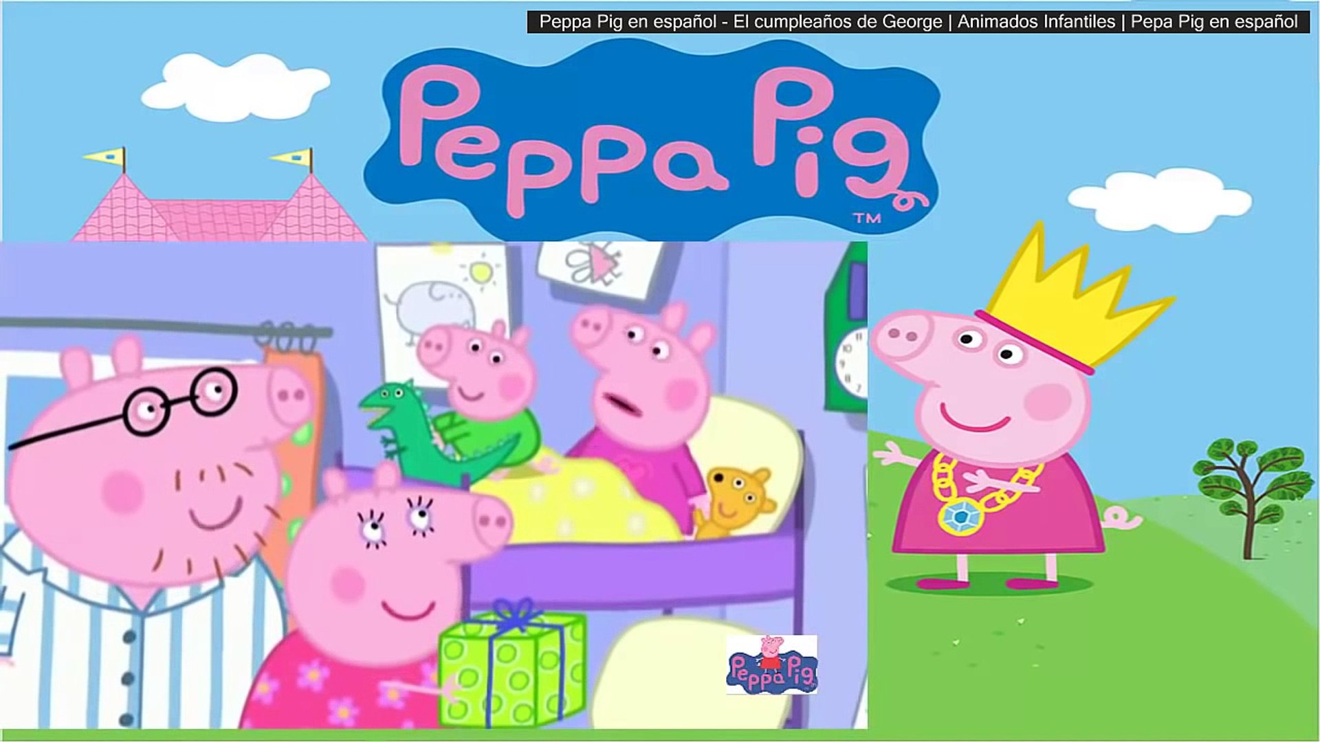 Peppa Pig en español - El cumpleaños de George | Animados Infantiles | Pepa  Pig en español - video Dailymotion