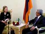 Hillary Rodham Clinton's meeting with Serzh Sargsyan and press conference 04.07.2010
