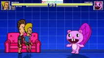 Beavis and Butt-head VS Toothy The Beaver From The Happy Tree Friends Series In A MUGEN Match