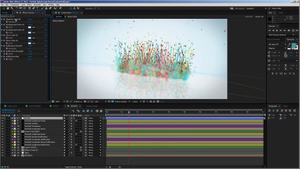 After Effects Tutorial - Particle Splash Logo Reveal Customization