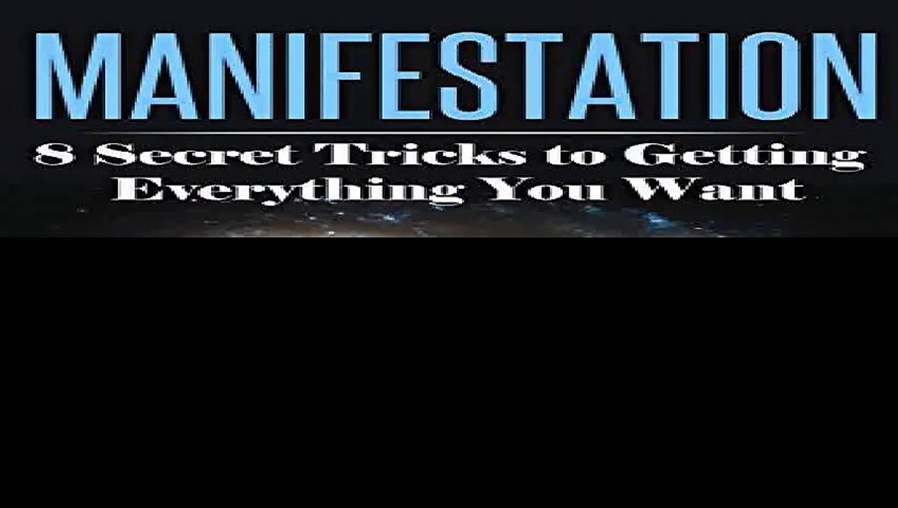 Manifestation 8 Secret Tricks To Getting Everything You Want Manifestation Visualization and Law of Attraction...