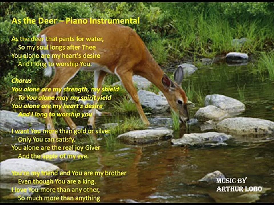 Hymn: As the Deer (Piano Instrumental)