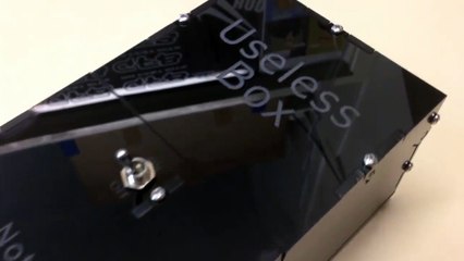 The Useless Box! Never before has a box been so entertaining...