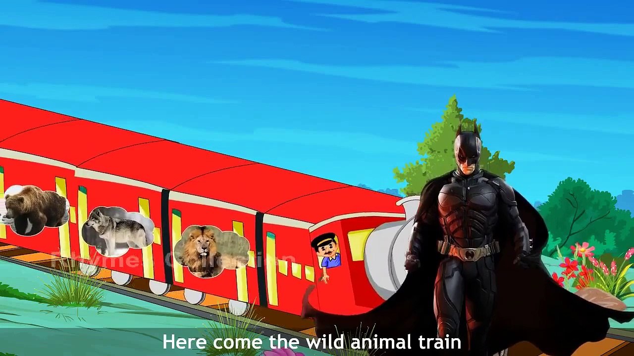 The Wild Animals Train | Nursery Rhymes With Action | Favorite Kids Songs