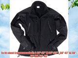 Tactical Security Soft Shell Mens Jacket Black
