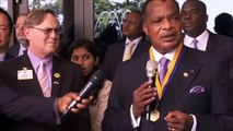 Lions Clubs International President meets Excellency Denis SASSOU NGUESSO in Brazzaville