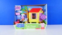 PEPPA PIG Tree House Episodes with Peppa's Friend Emily Elephant Peppapig Toys DCTC