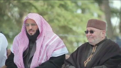 عائض القرني وعمر عبدالكافي - مضحك - سواعد الاخاء3