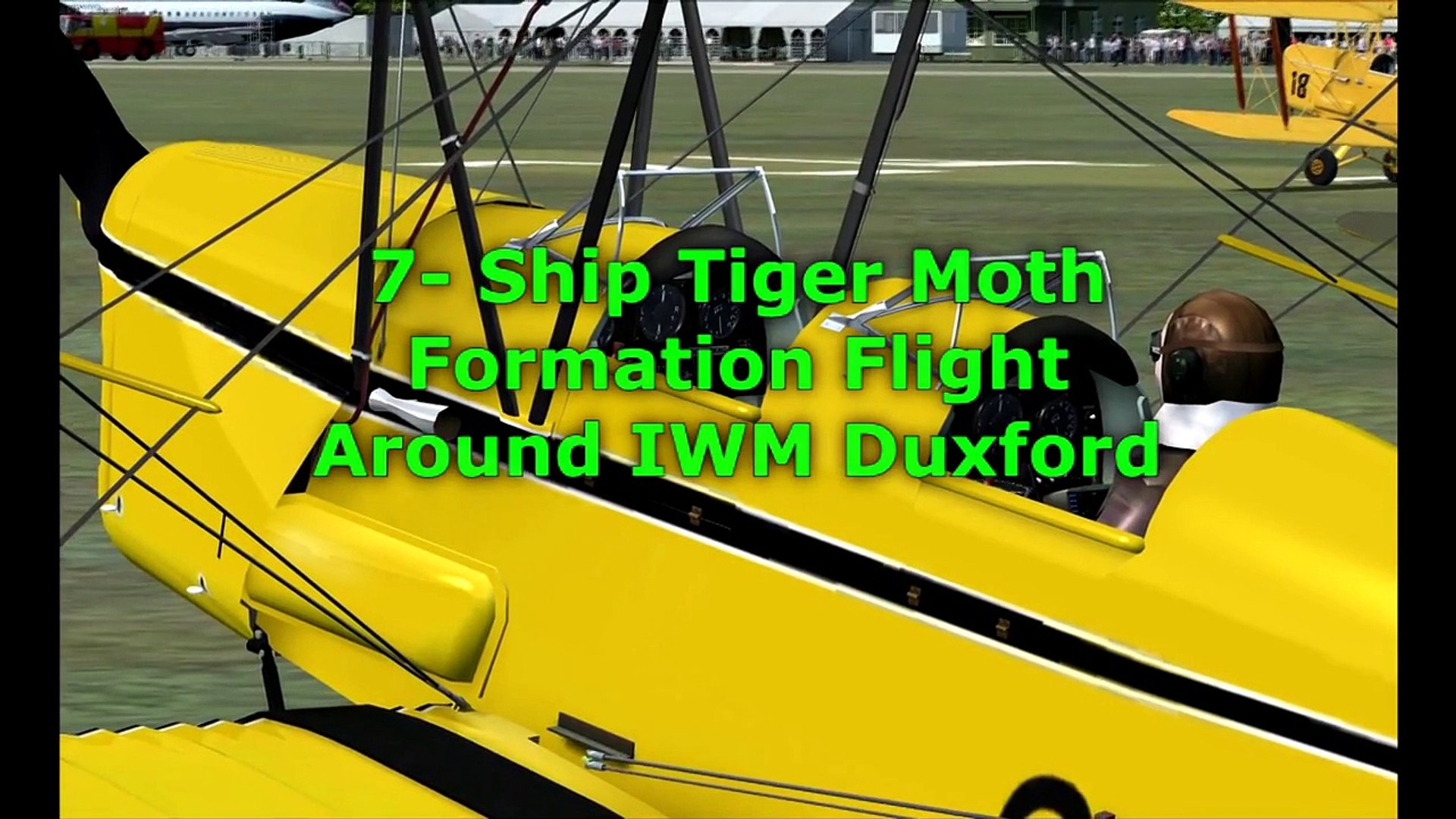 FSX: Tiger Moth Formation Flight